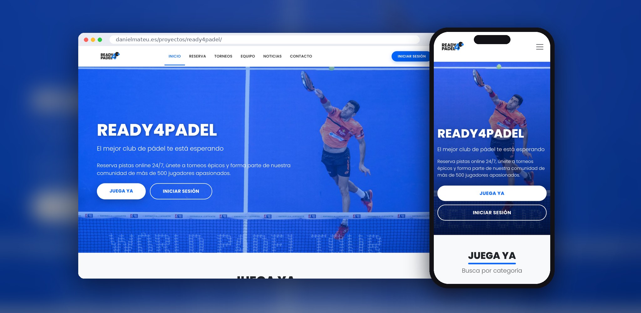 Ready4Padel · Gestión de clubes de pádel